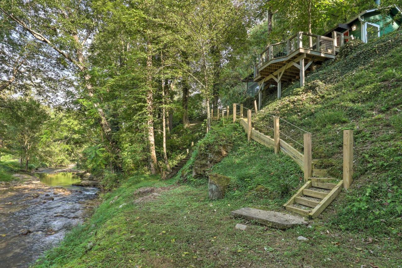 Updated Tryon Cabin On Pacolet River! Exteriör bild