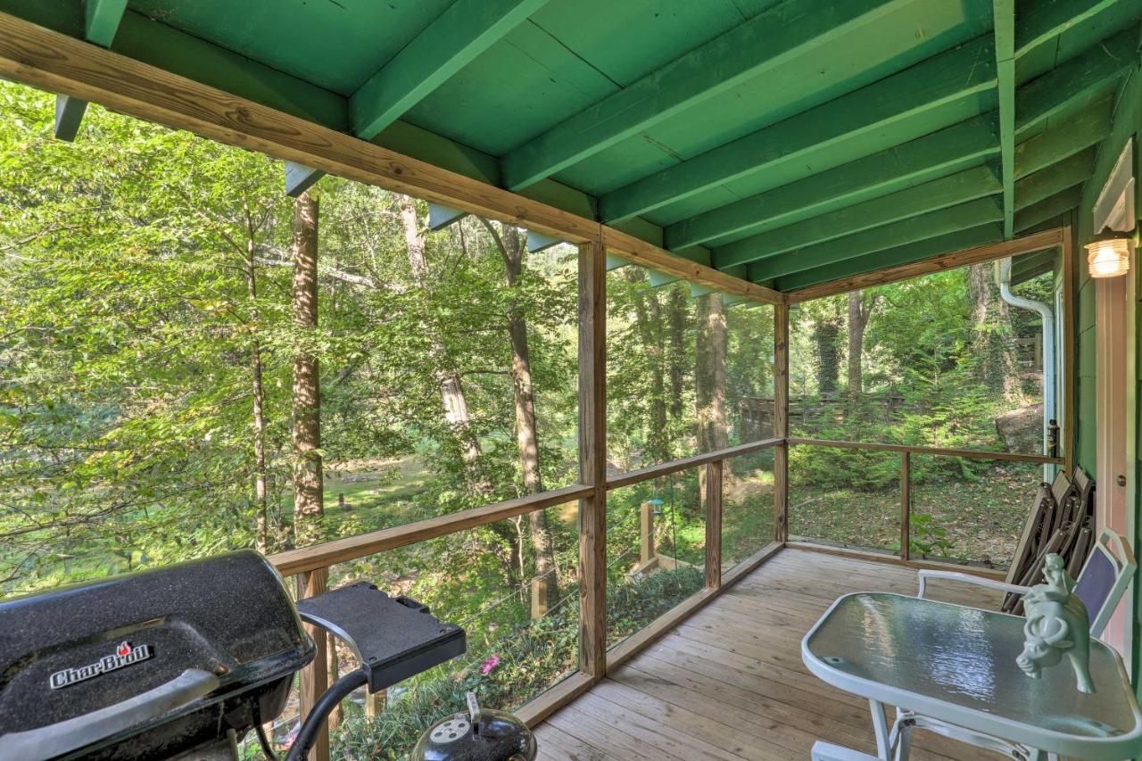 Updated Tryon Cabin On Pacolet River! Exteriör bild