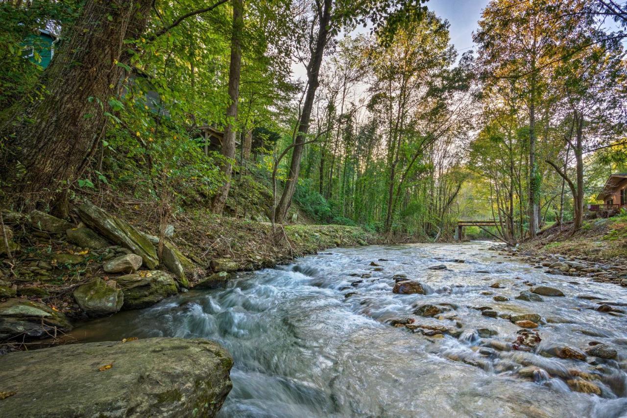 Updated Tryon Cabin On Pacolet River! Exteriör bild